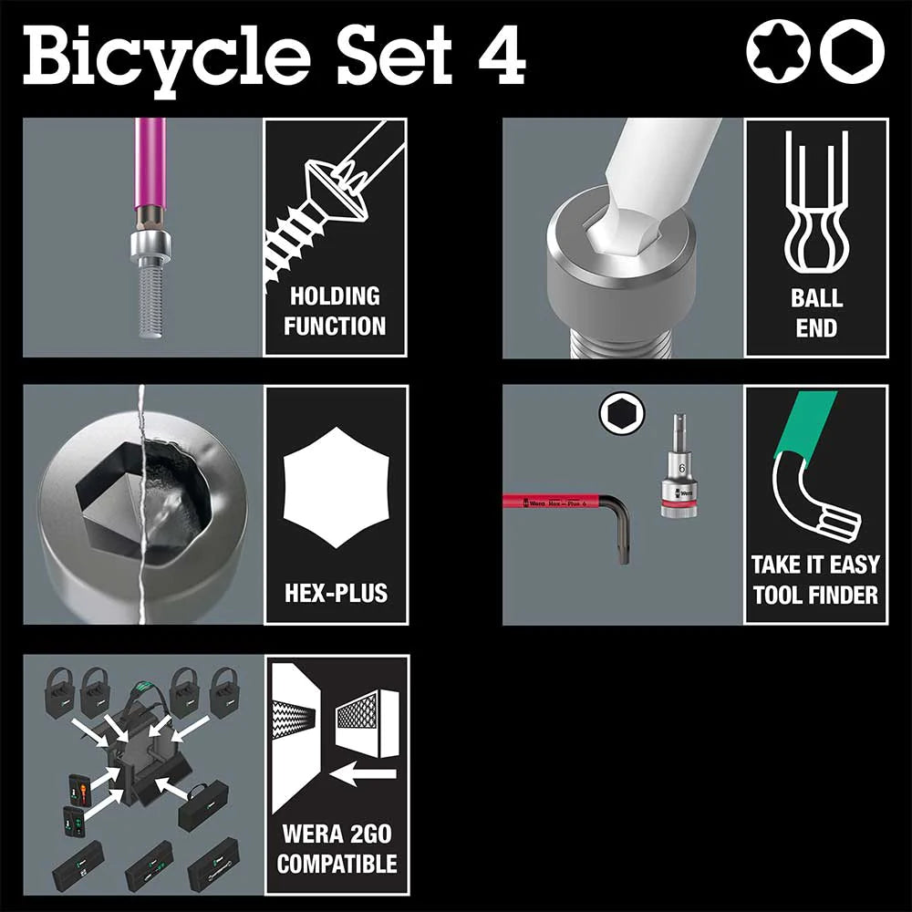 Wera Bicycle Set 4
